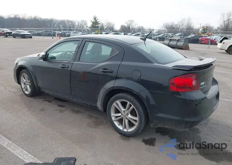 2013 Dodge Avenger Sxt from USA, damaged, VIN 1C3CDZCB7DN507882